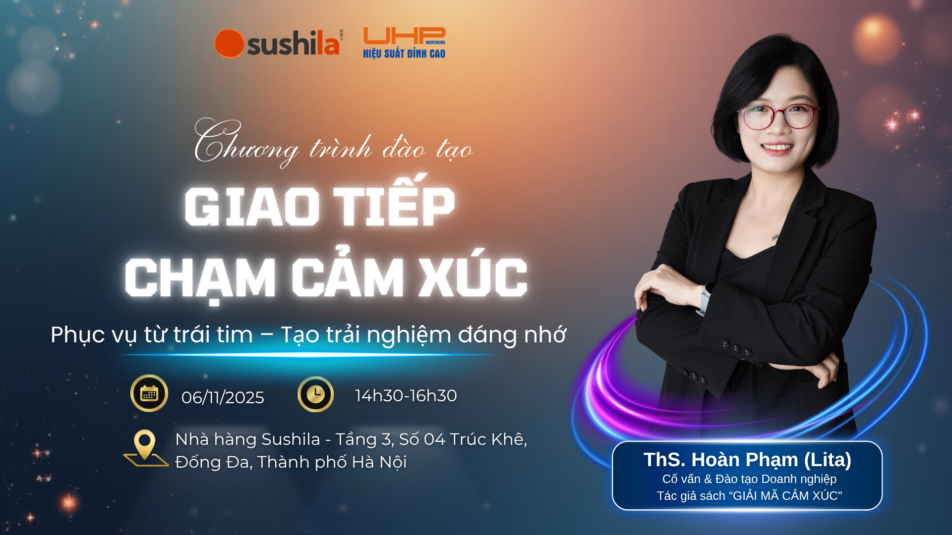 Giao Tiếp – Chạm Cảm Xúc: Hành trình nâng tầm trải nghiệm khách hàng tại Sushila