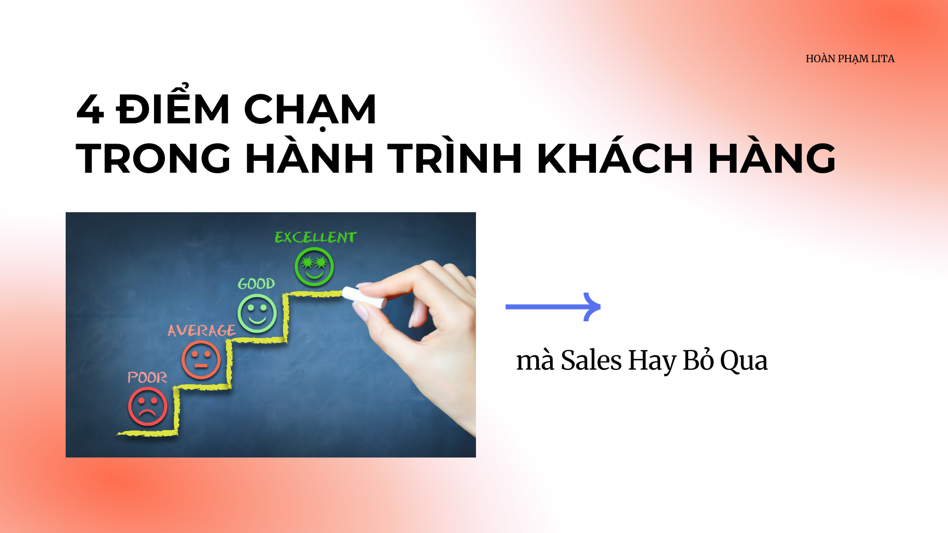 4 điểm chạm trong hành trình khách hàng mà sales hay bỏ qua